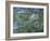 Paysage de la Seine-Claude Monet-Framed Giclee Print