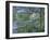 Paysage de la Seine-Claude Monet-Framed Giclee Print