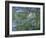 Paysage de la Seine-Claude Monet-Framed Giclee Print