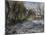 Paysage de neige-Pierre-Auguste Renoir-Mounted Giclee Print