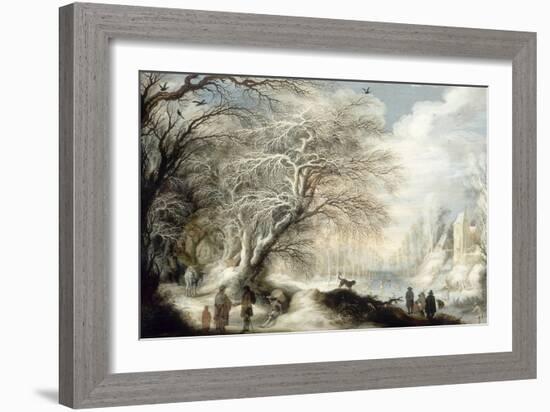 Paysage de neige-Gysbrecht Lytens-Framed Giclee Print