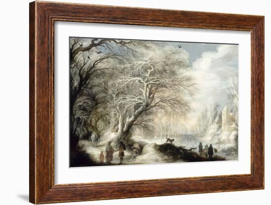 Paysage de neige-Gysbrecht Lytens-Framed Giclee Print