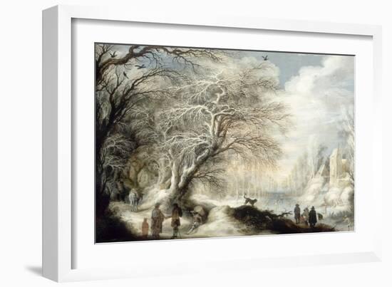 Paysage de neige-Gysbrecht Lytens-Framed Giclee Print