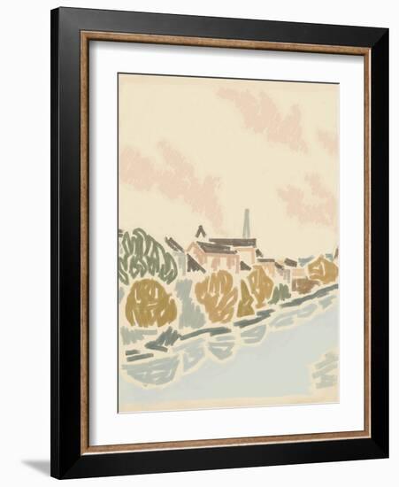 Paysage de Poitiers I-Jacob Green-Framed Art Print