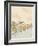 Paysage de Poitiers I-Jacob Green-Framed Art Print