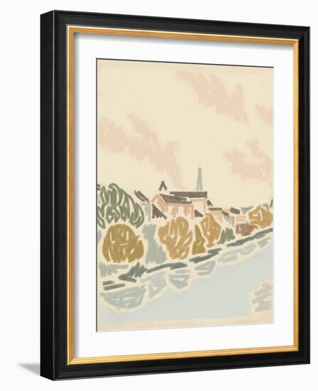 Paysage de Poitiers I-Jacob Green-Framed Art Print