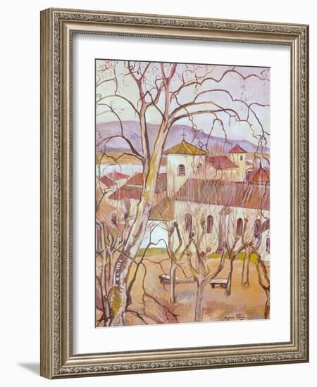 Paysage de Saint-Bernard-Suzanne Valadon-Framed Giclee Print