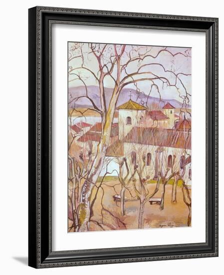 Paysage de Saint-Bernard-Suzanne Valadon-Framed Giclee Print