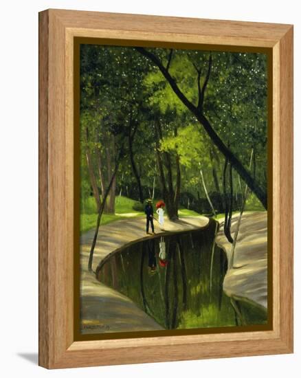 Paysage Du Boulogne, 1919-Félix Vallotton-Framed Premier Image Canvas