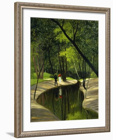 Paysage du Boulogne-Félix Vallotton-Framed Giclee Print