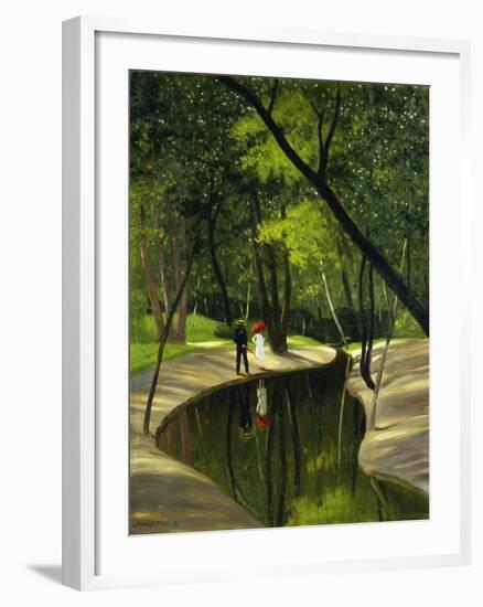 Paysage du Boulogne-Félix Vallotton-Framed Giclee Print