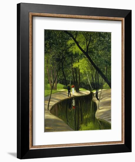 Paysage du Boulogne-Félix Vallotton-Framed Giclee Print