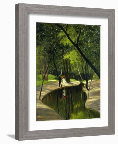 Paysage du Boulogne-Félix Vallotton-Framed Giclee Print