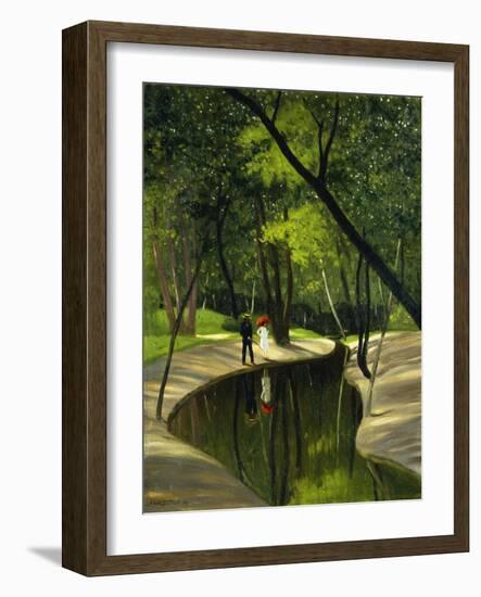 Paysage du Boulogne-Félix Vallotton-Framed Giclee Print