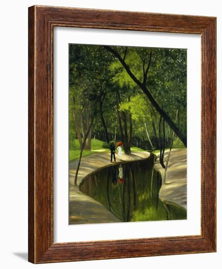 Paysage du Boulogne-Félix Vallotton-Framed Giclee Print