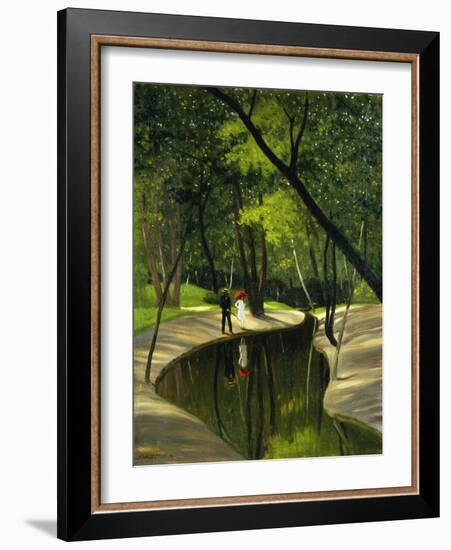 Paysage du Boulogne-Félix Vallotton-Framed Giclee Print