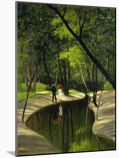 Paysage du Boulogne-Félix Vallotton-Mounted Giclee Print