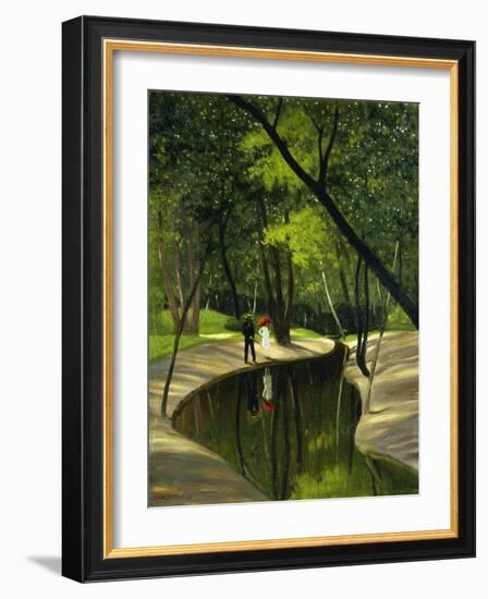 Paysage du Boulogne-Félix Vallotton-Framed Giclee Print