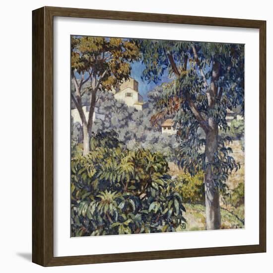 Paysage Du Midi, C.1920-1922-Théo van Rysselberghe-Framed Giclee Print