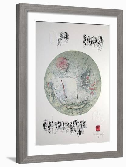 Paysage Fantastique VI-Lebadang-Framed Premium Edition