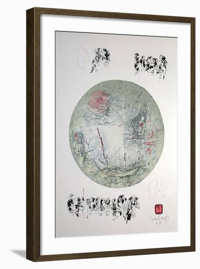 Paysage Fantastique VI-Lebadang-Framed Premium Edition