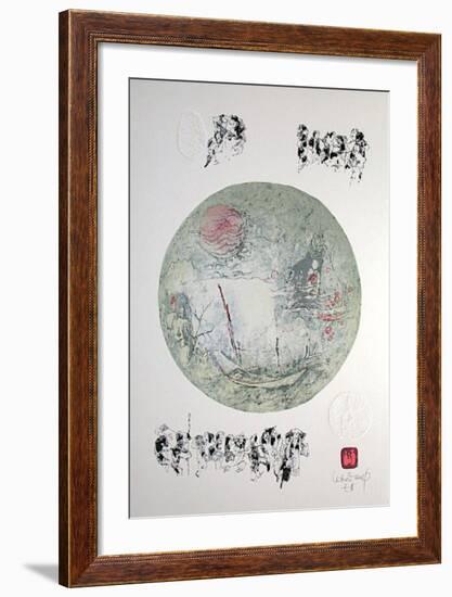 Paysage Fantastique VI-Lebadang-Framed Premium Edition