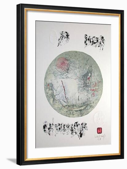 Paysage Fantastique VI-Lebadang-Framed Premium Edition