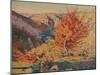 Paysage, le rocher de la Frileuse-Armand Guillaumin-Mounted Giclee Print