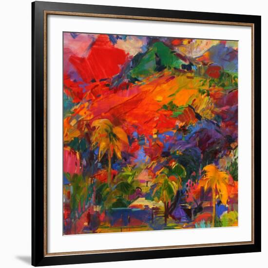 Paysage Polynesien, 2011-Peter Graham-Framed Giclee Print