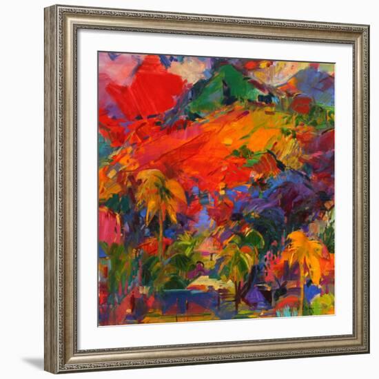 Paysage Polynesien, 2011-Peter Graham-Framed Giclee Print