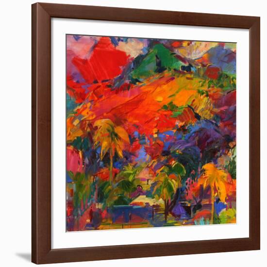 Paysage Polynesien, 2011-Peter Graham-Framed Giclee Print