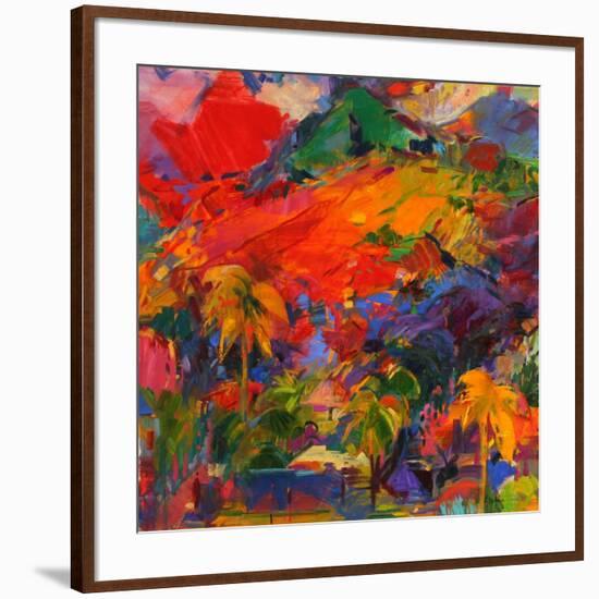 Paysage Polynesien, 2011-Peter Graham-Framed Giclee Print