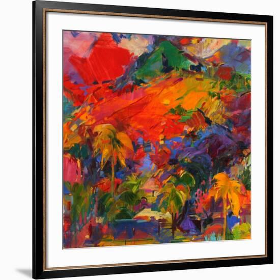 Paysage Polynesien, 2011-Peter Graham-Framed Giclee Print