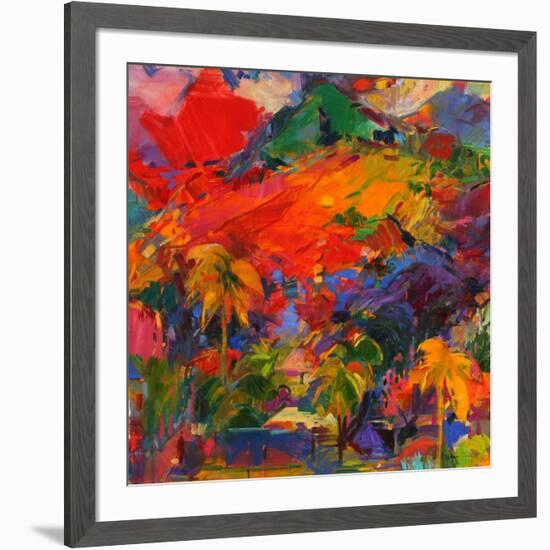 Paysage Polynesien, 2011-Peter Graham-Framed Giclee Print