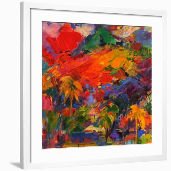 Paysage Polynesien, 2011-Peter Graham-Framed Premium Giclee Print