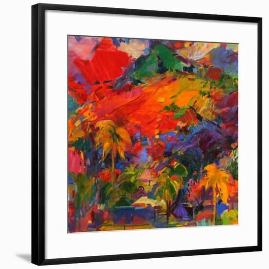 Paysage Polynesien, 2011-Peter Graham-Framed Premium Giclee Print