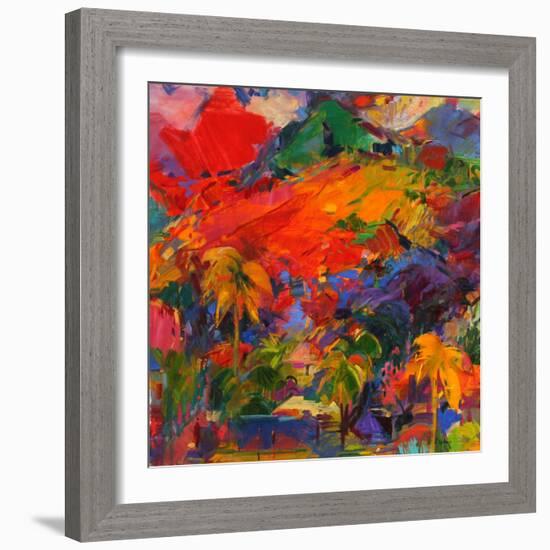 Paysage Polynesien, 2011-Peter Graham-Framed Giclee Print