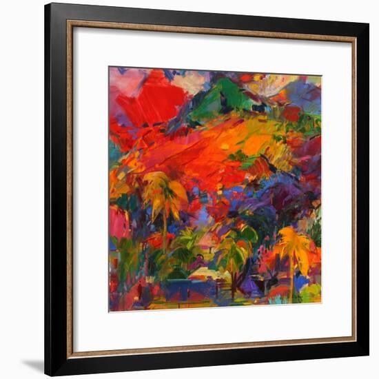 Paysage Polynesien, 2011-Peter Graham-Framed Giclee Print