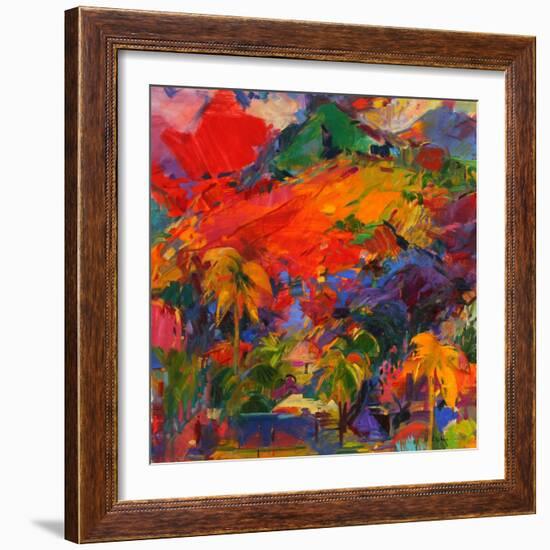 Paysage Polynesien, 2011-Peter Graham-Framed Giclee Print