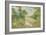 Paysage rose-Georges Seurat-Framed Giclee Print