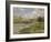 Paysage, Vétheuil-Claude Monet-Framed Giclee Print