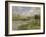 Paysage, Vétheuil-Claude Monet-Framed Giclee Print