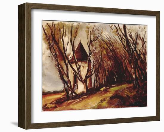 Paysage-Maurice de Vlaminck-Framed Giclee Print