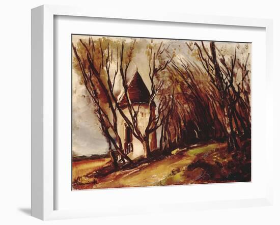 Paysage-Maurice de Vlaminck-Framed Giclee Print