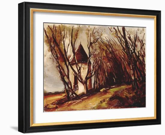 Paysage-Maurice de Vlaminck-Framed Giclee Print