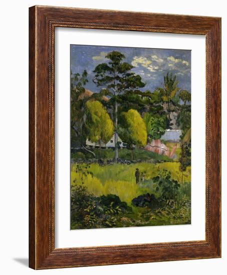 Paysage-Paul Gauguin-Framed Giclee Print