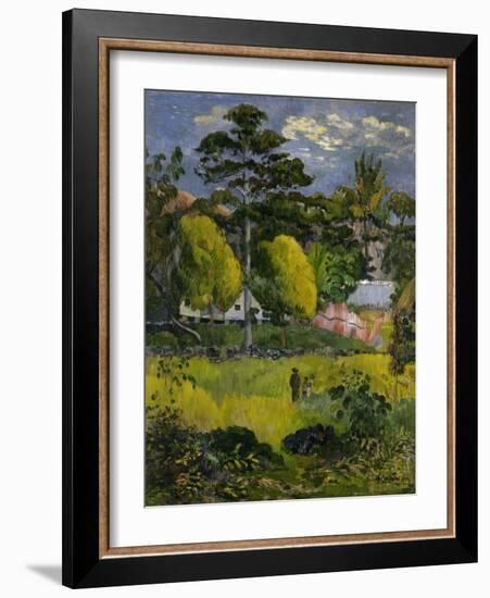 Paysage-Paul Gauguin-Framed Giclee Print