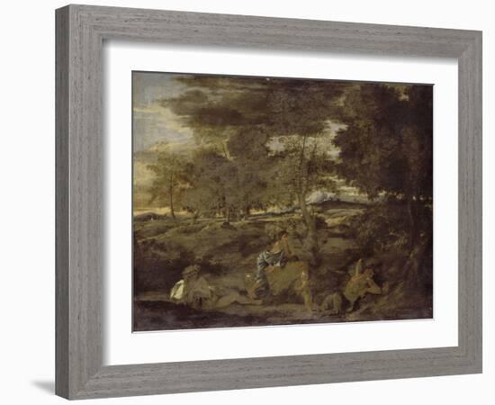 Paysage-Nicolas Poussin-Framed Giclee Print