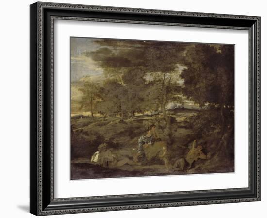 Paysage-Nicolas Poussin-Framed Giclee Print
