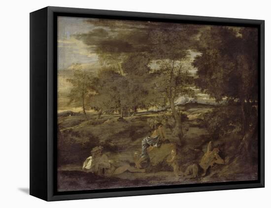 Paysage-Nicolas Poussin-Framed Premier Image Canvas